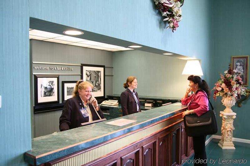 Hampton Inn Clarksville Inreriör bild